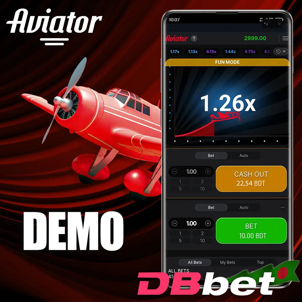 DBbet Aviator Demo Bangladesh